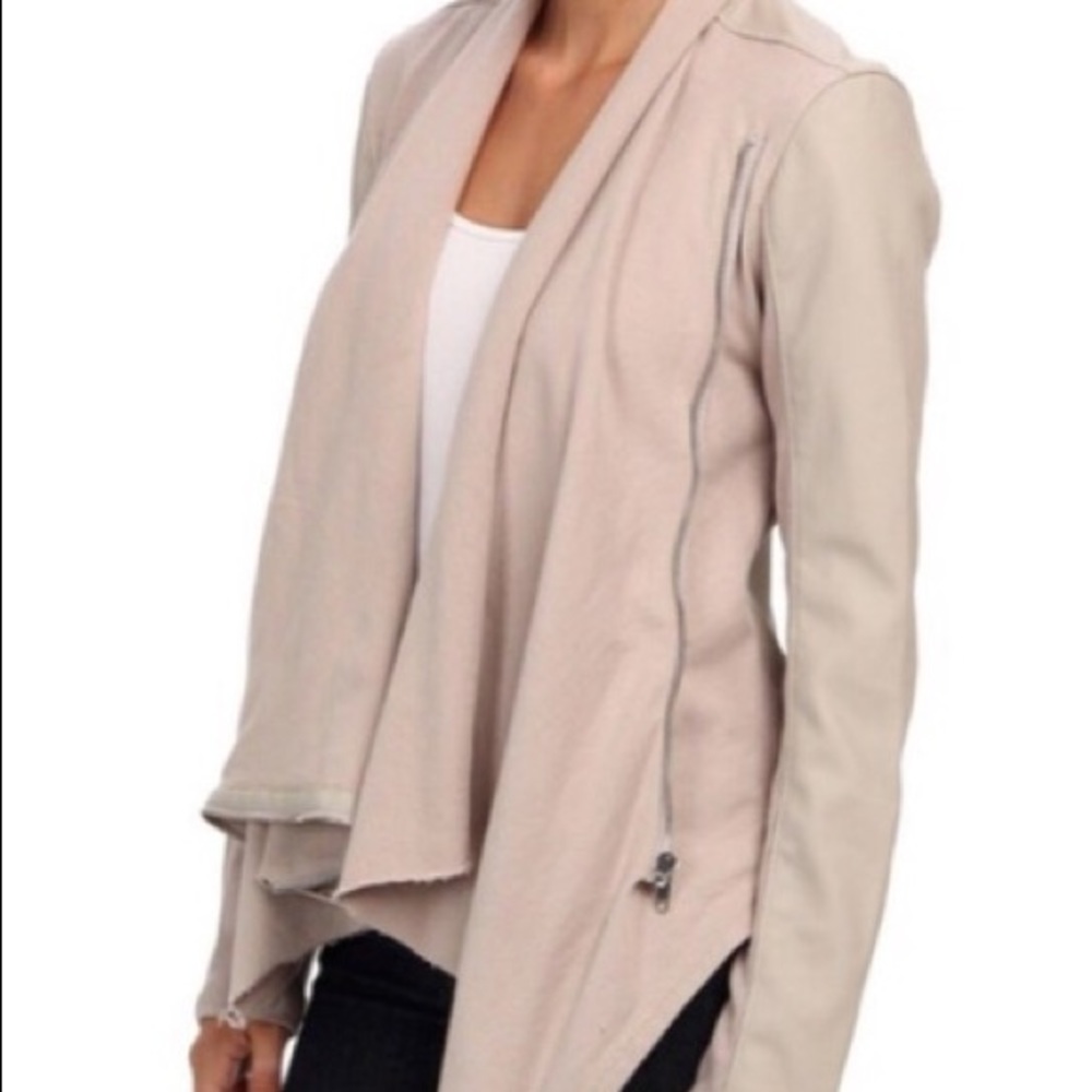 Blank NYC faux leather jacket